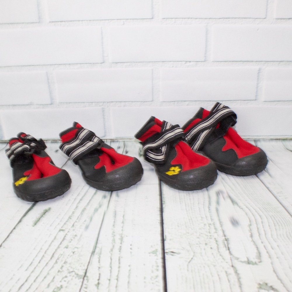 NEW Fantasic Zone Rugged Dog Boots Reflective Grip - Picture 2 of 8